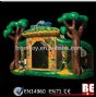 inflatable rainforest fun center combo